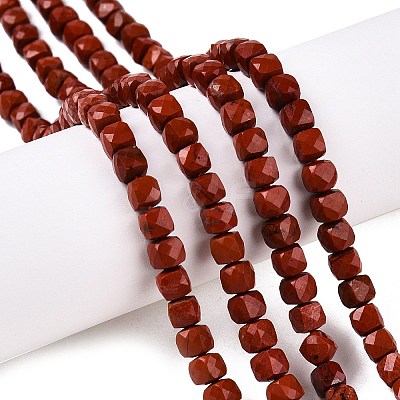 Natural Red Jasper Beads Strands G-N342-130-1