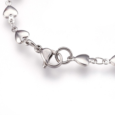 Tarnish Resistant 304 Stainless Steel Link Bracelets BJEW-G596-06P-A-1