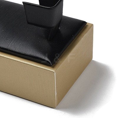 Wood Coverd with PU Leather Bracelet Display Pedestals LS-ODIS-C010-04-1