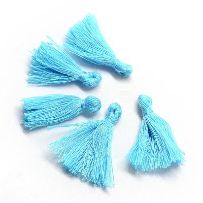 Handmade Polycotton(Polyester Cotton) Tassel Decorations OCOR-Q024-17-1