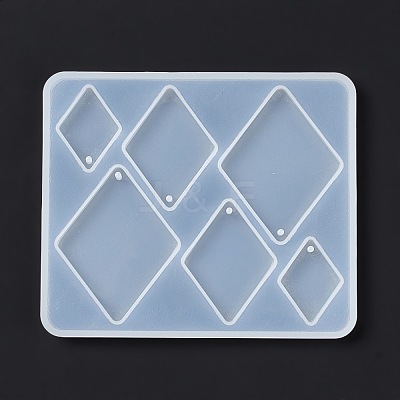 DIY Pendant Silicone Molds DIY-G065-01G-1