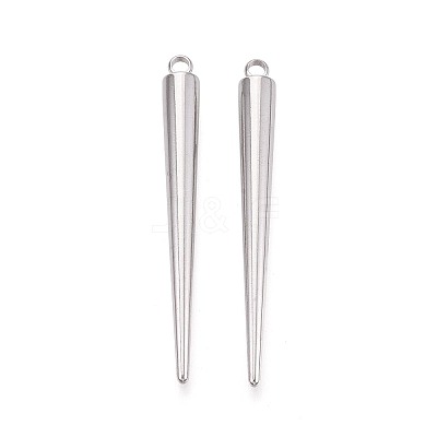 304 Stainless Steel Pendants STAS-T075-22D-P-1