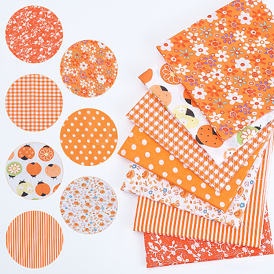 Cotton Fabric DIY-WH0504-869A-1