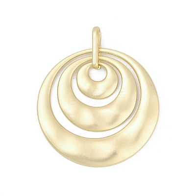 Rack Plating Alloy Pendants PALLOY-D369-02MLG-1