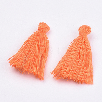 Handmade Polycotton(Polyester Cotton) Tassel Decorations OCOR-Q024-90-1