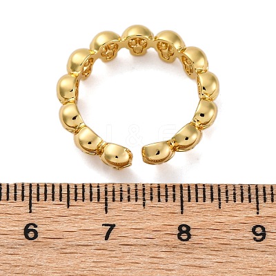 Brass Cuff Rings for Women Men LS-RJEW-C118-02G-1