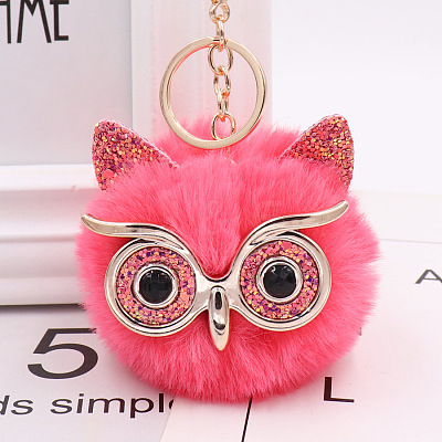 Pom Pom Ball Keychain KEYC-PW0002-033K-1