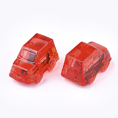 Transparent Acrylic Beads TACR-S133-122-1