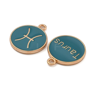Alloy Enamel Pendants ENAM-XCP0001-45B-03-1