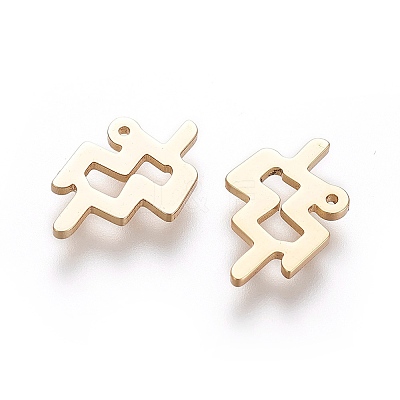 304 Stainless Steel Charms STAS-L227-001D-1