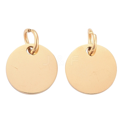 Ion Plating(IP) 304 Stainless Steel Pendants STAS-I311-32C-G-1