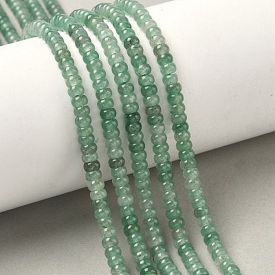 Natural Green Aventurine Beads Strands G-K343-C02-02-1