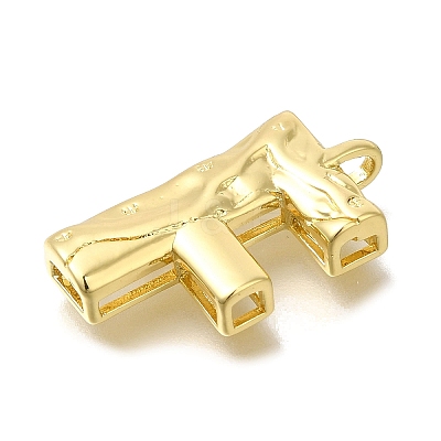 Rack Plating Brass Pendants KK-I721-02G-F-1