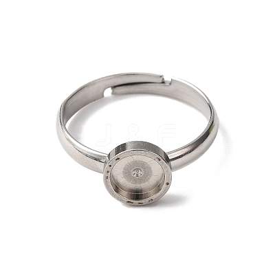 304 Stainless Steel Adjustable Ring Components STAS-B098-02B-P-1