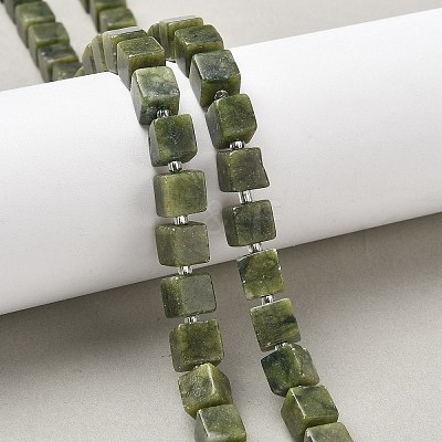 Natural Southern Jade Beads Strands G-D338-A19-1