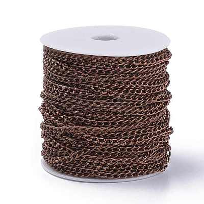 Iron Twisted Chains Curb Chains CHS007Y-R-1
