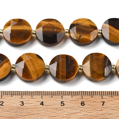 Natural Tiger Eye Beads Strands G-C116-A162-03-1