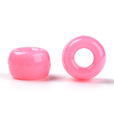 Opaque Plastic Beads KY-T025-01-F13-1