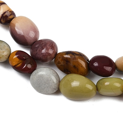 Natural Alashan Agate Beads Strands G-P568-C07-01-1