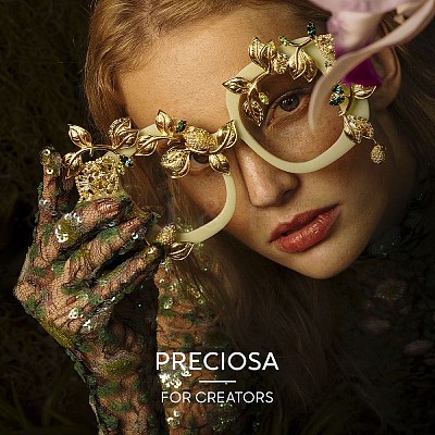 Preciosa® MAXIMA Crystal Sew-On Cups Y-PRC-SE15-00030-S-1