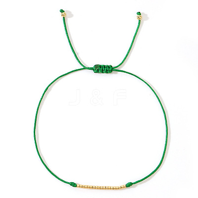 Handmade Glass Seed Beads Braided Bead Bracelets LE4581-3-1