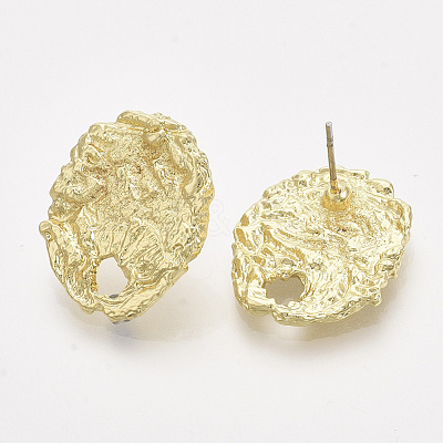 Alloy Stud Earring Findings X-PALLOY-S121-131-1