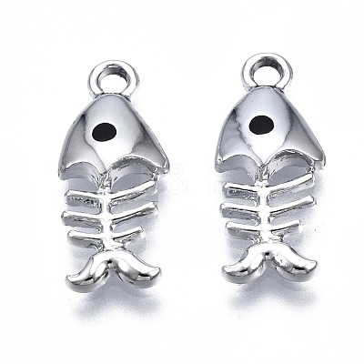 Alloy Enamel Pendants X1-ENAM-N054-49-RS-1