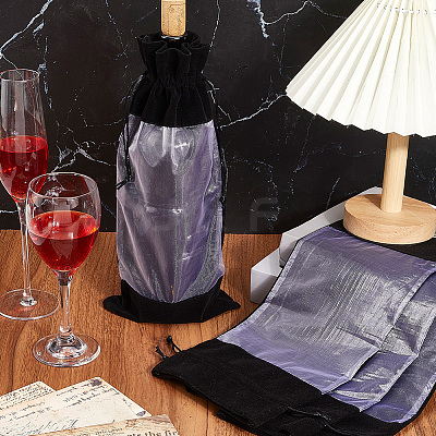 Velvet Wine Bottle Packing Pouches ABAG-WH20013-11G-1