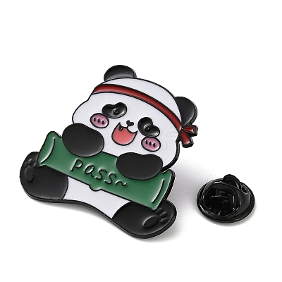 Panda Theme Enamel Pins JEWB-B030-03C-EB-1