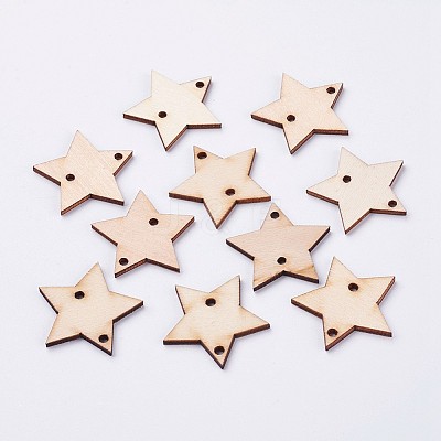 Undyed Wood Links X-WOOD-F005-09-1