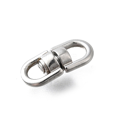 304 Stainless Steel Swivel Clasps STAS-U051-03A-P-1