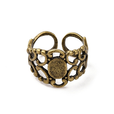 Brass Ring Shanks X-KK-I592-AB-NF-1