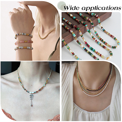 3 Strands Imitation Jade Glass Beads GLAA-PA0001-36B-04-1