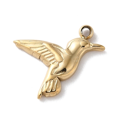304 Stainless Steel Pendants STAS-L022-553G-1