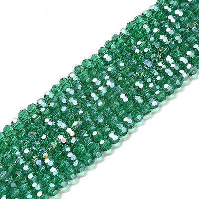 Transparent Glass Beads EGLA-A035-T4mm-B18-1