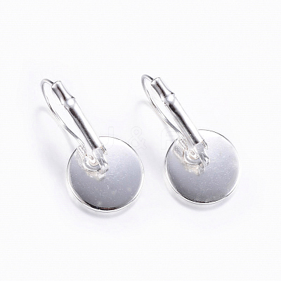 Brass Leverback Earring Findings LS-X-KK-H023-S-NR-1