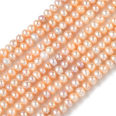 Natural Cultured Freshwater Pearl Beads Strands PEAR-C004-18A-1