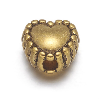 Tibetan Style Alloy Beads X-PALLOY-08-AG-RS-1