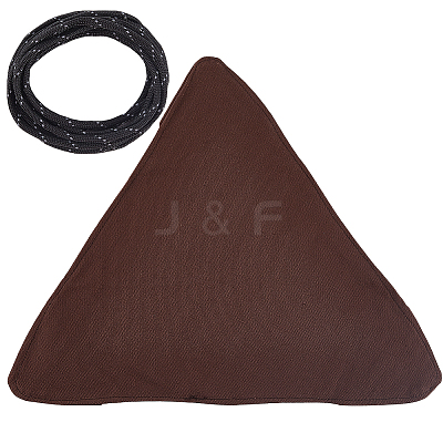 Outdoor Triangular Stool Cloth AJEW-WH20022-09B-1