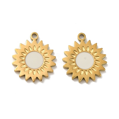 Ion Plating(IP) 316L Surgical Stainless Steel Pendants STAS-D035-02E-G-1