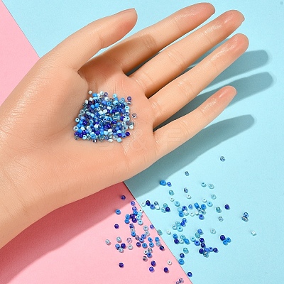 8500Pcs 10 Style Glass Seed Beads SEED-YW0001-80B-1