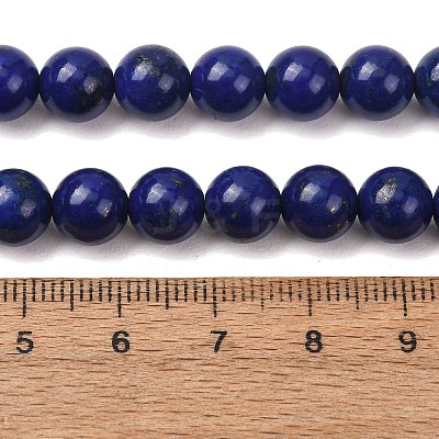 Natural Lapis Lazuli Beads Strands GG-CBA59DD-C03-8mm-1