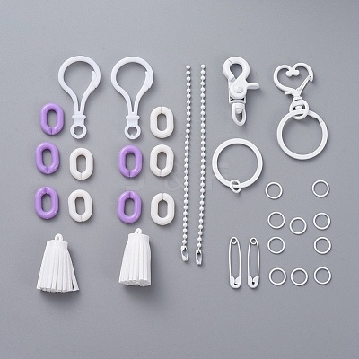 DIY Keychain Making Kits DIY-X0293-69A-1