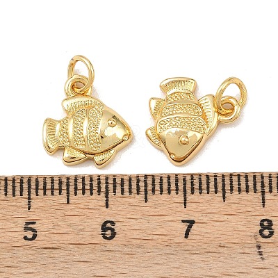 Brass Pendants KK-Z132-03G-04-1