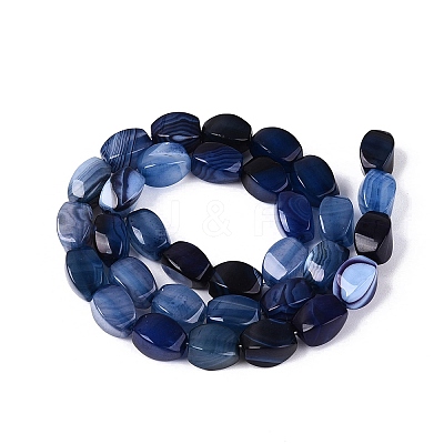 Natural Agate Beads Strands G-Q604-02A-05-1