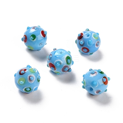 Handmade Lampwork Beads LAMP-F022-03C-1