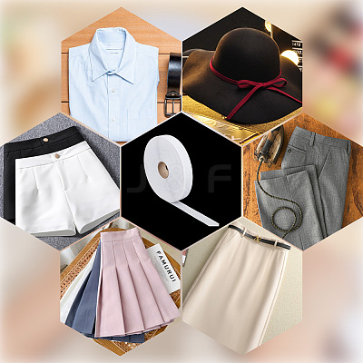 Polyester Suit Trouser Waist Lining DIY-WH20028-05C-1
