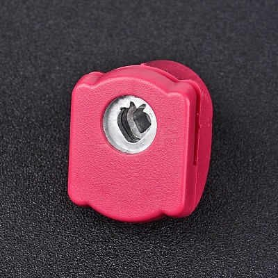 Random Single Color or Random Mixed Color Mini Plastic Craft Paper Punch Sets for Scrapbooking & Paper Crafts LS-AJEW-L051-16-1