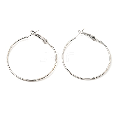 Iron Huggie Hoop Earring Findings IFIN-E025-01D-P-1