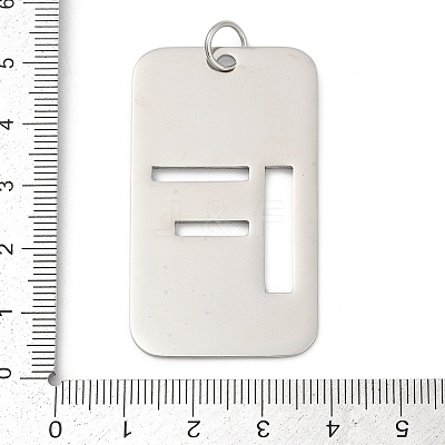 304 Stainless Steel Pendants STAS-M115-01P-F-1